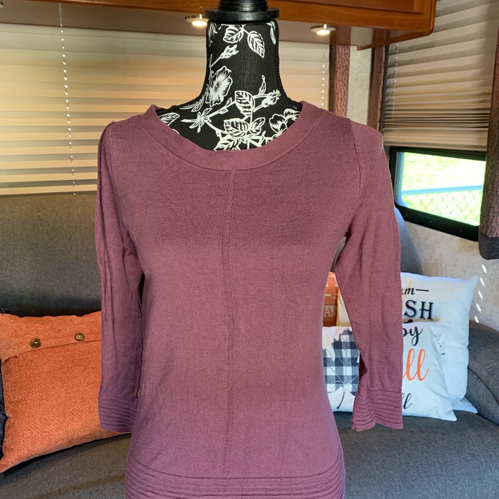 Mauve Sweater Top